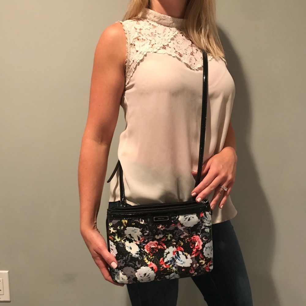 Nine West floral crossbody